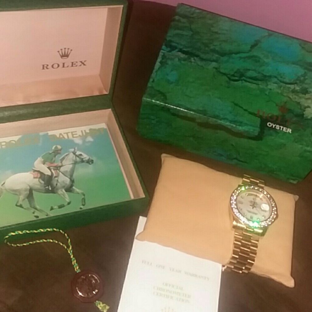 18K Gold Rolex Watch